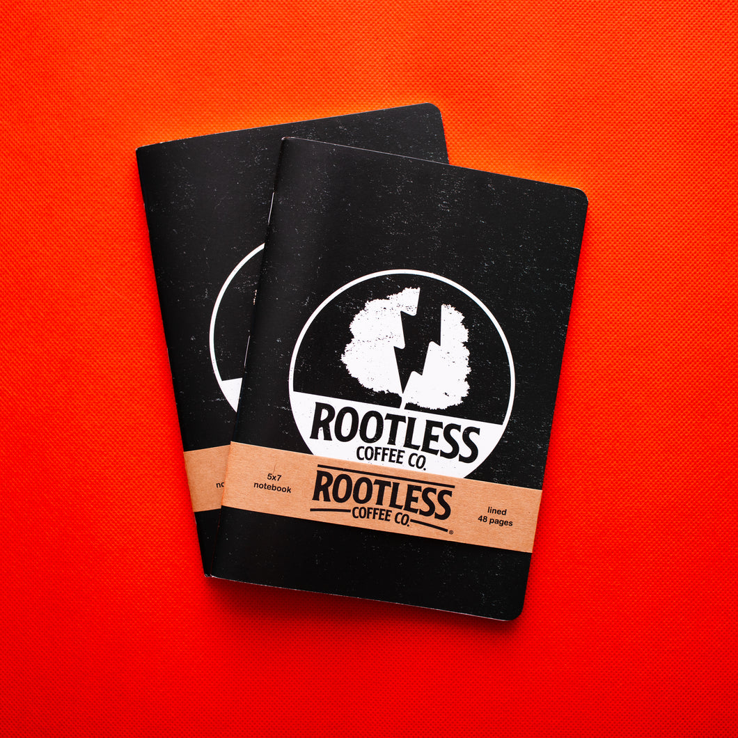Rootless Logo Notebook