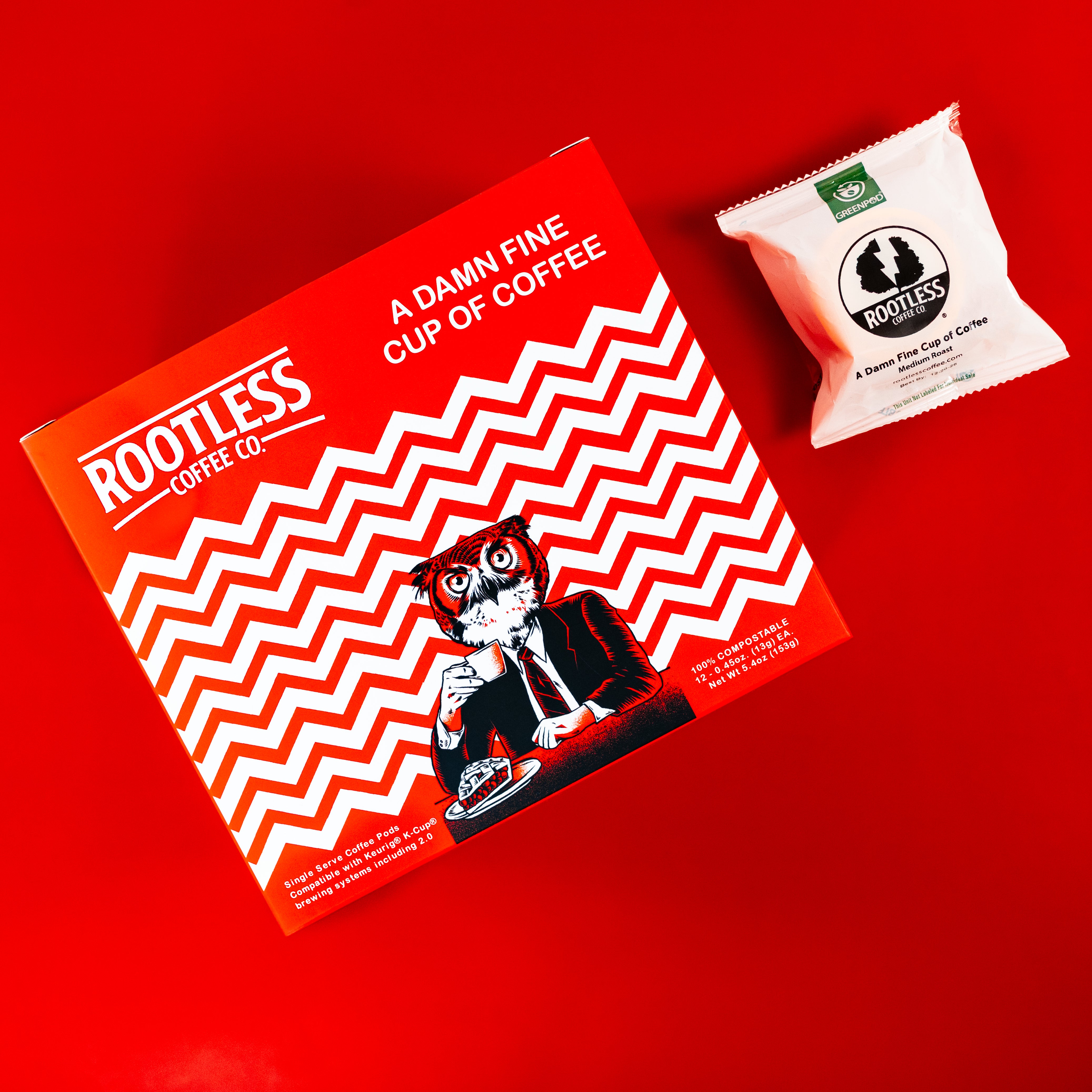 Image of Damn Fine - 100% Compostable Coffee Pods (Medium Roast)