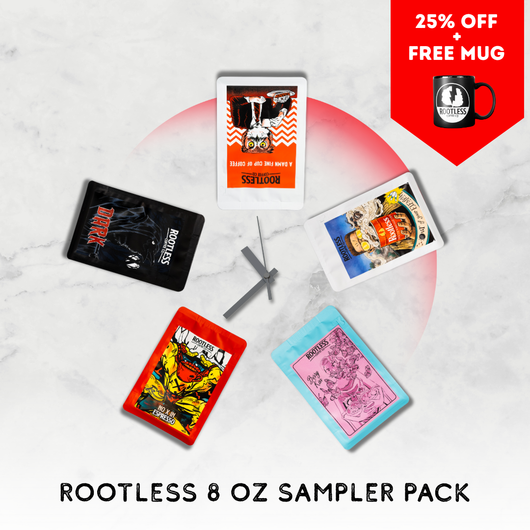Rootless Sampler Pack + FREE MUG