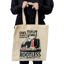 Load image into Gallery viewer, Damn Fine Owl Tote Bag
